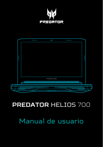 Manual de uso Acer Predator PH717-71 Portátil