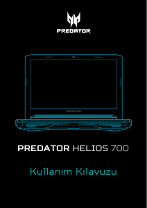 Kullanım kılavuzu Acer Predator PH717-71 Dizüstü bilgisayar
