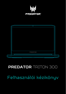 Használati útmutató Acer Predator PT315-51 Laptop