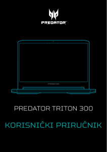 Priručnik Acer Predator PT315-52 Prijenosno računalo