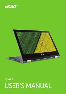 Manual Acer Spin SP111-32N Laptop