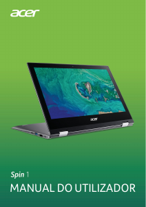 Manual Acer Spin SP111-34N Computador portátil