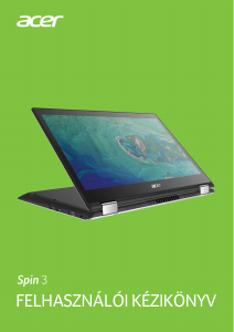 Használati útmutató Acer Spin SP314-51 Laptop