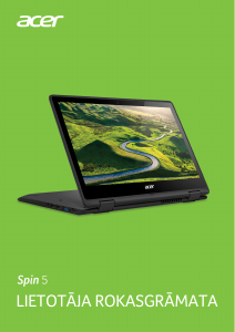 Rokasgrāmata Acer Spin SP513-51 Klēpjdators