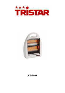 Manuale Tristar KA-5009 Termoventilatore