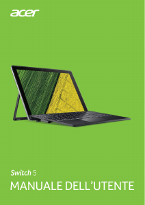 Manuale Acer Switch 5 SW512-52P Notebook