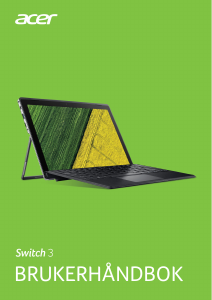 Bruksanvisning Acer Switch SW312-31P Laptop