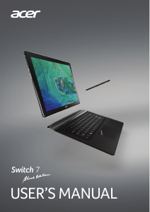 Manual Acer Switch SW713-51GNP Laptop