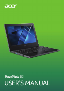Manual Acer TravelMate B311-31 Laptop