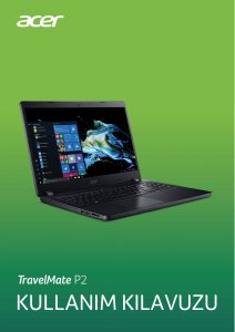 Kullanım kılavuzu Acer TravelMate P215-51G Dizüstü bilgisayar