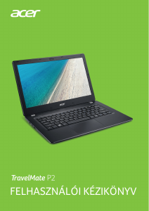 Használati útmutató Acer TravelMate P238-G2-M Laptop