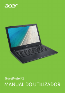 Manual Acer TravelMate P238-G2-M Computador portátil