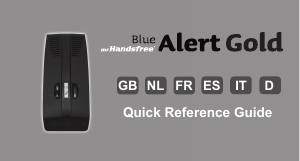 Bedienungsanleitung Mr Handsfree Blue Alert Gold Freisprechanlage