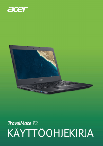 Käyttöohje Acer TravelMate P249-G3-MG Kannettava tietokone