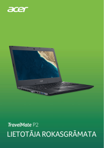 Rokasgrāmata Acer TravelMate P249-G3-MG Klēpjdators