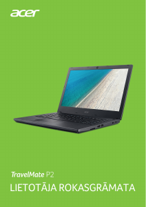 Rokasgrāmata Acer TravelMate P2510-MG Klēpjdators