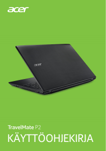 Käyttöohje Acer TravelMate P259-G2-MG Kannettava tietokone