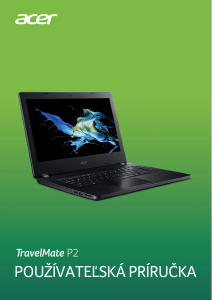 Návod Acer TravelMate P40-51 Laptop