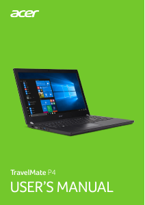 Handleiding Acer TravelMate P459-G2-MG Laptop