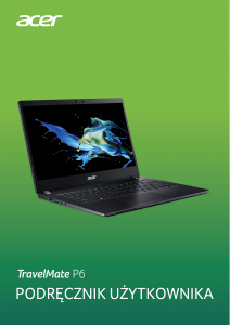 Instrukcja Acer TravelMate P614-51G-G2 Komputer przenośny