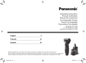 Mode d’emploi Panasonic ES-LA93 Rasoir électrique
