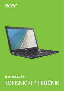 Priručnik Acer TravelMate P658-G3-M Prijenosno računalo