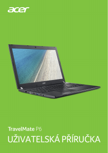 Manuál Acer TravelMate P658-G3-M Laptop