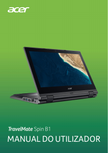 Manual Acer TravelMate Spin B118-G2-RN Computador portátil