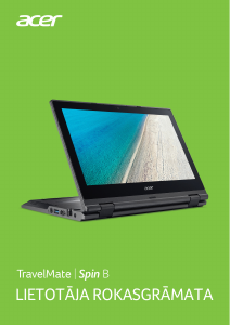 Rokasgrāmata Acer TravelMate Spin B118-RN Klēpjdators