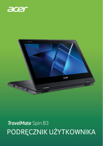 Instrukcja Acer TravelMate Spin B311RN-31 Komputer przenośny