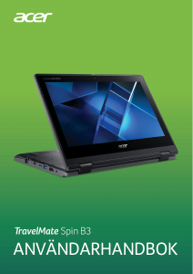Bruksanvisning Acer TravelMate Spin B311RN-31 Bärbar dator