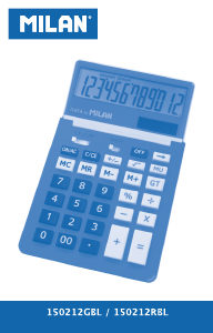 Manual Milan 150212RBL Calculator