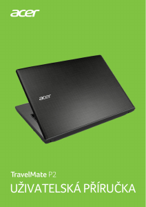 Manuál Acer TravelMate TX40-G1 Laptop
