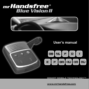 Bedienungsanleitung Mr Handsfree Blue Vision II Freisprechanlage