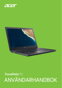 Bruksanvisning Acer TravelMate TX520-G2-MG Bärbar dator