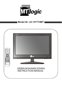 Handleiding MT Logic LE-157774MT LED televisie