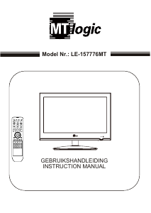 Handleiding MT Logic LE-157776MT LED televisie