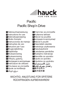 Käyttöohje Hauck Pacific Lastenrattaat
