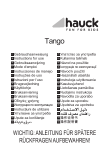 Használati útmutató Hauck Tango Babakocsi