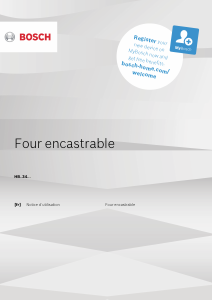 Mode d’emploi Bosch HBA334YB0 Four