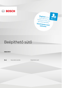 Használati útmutató Bosch HBA513BB0 Kemence