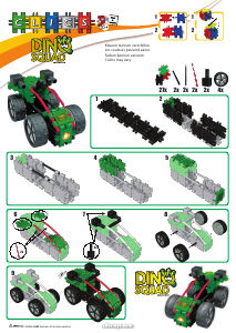 Manual Clics set RC101 Dino Squad Jeep