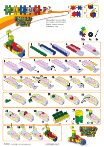 Mode d’emploi Clics set RC100 Build and Play Sous-marin