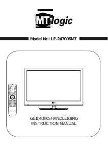 Handleiding MT Logic LE-247006MT LED televisie