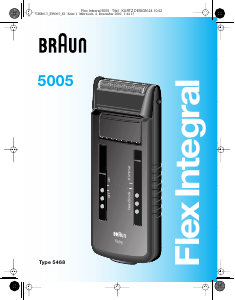 Bruksanvisning Braun 5005 Flex Integral Barbermaskin