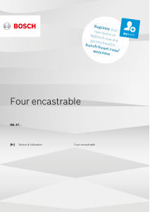Mode d’emploi Bosch HBG337EB0R Four