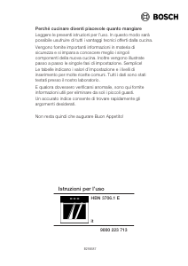 Használati útmutató Bosch HBN370651E Kemence