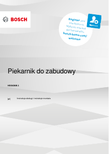 Instrukcja Bosch HSG636BB1 Piekarnik
