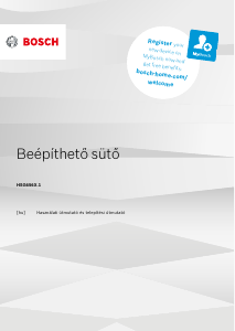 Használati útmutató Bosch HSG656XS1 Kemence