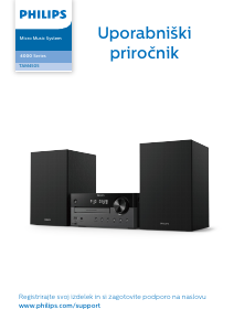 Priročnik Philips TAM4505 Stereo komplet